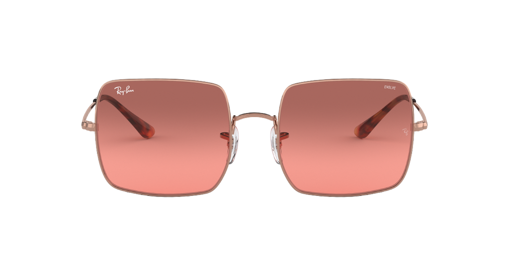 Buy Ray-Ban 0RB1971 Pink Evolve Square Sunglasses (54 mm)
