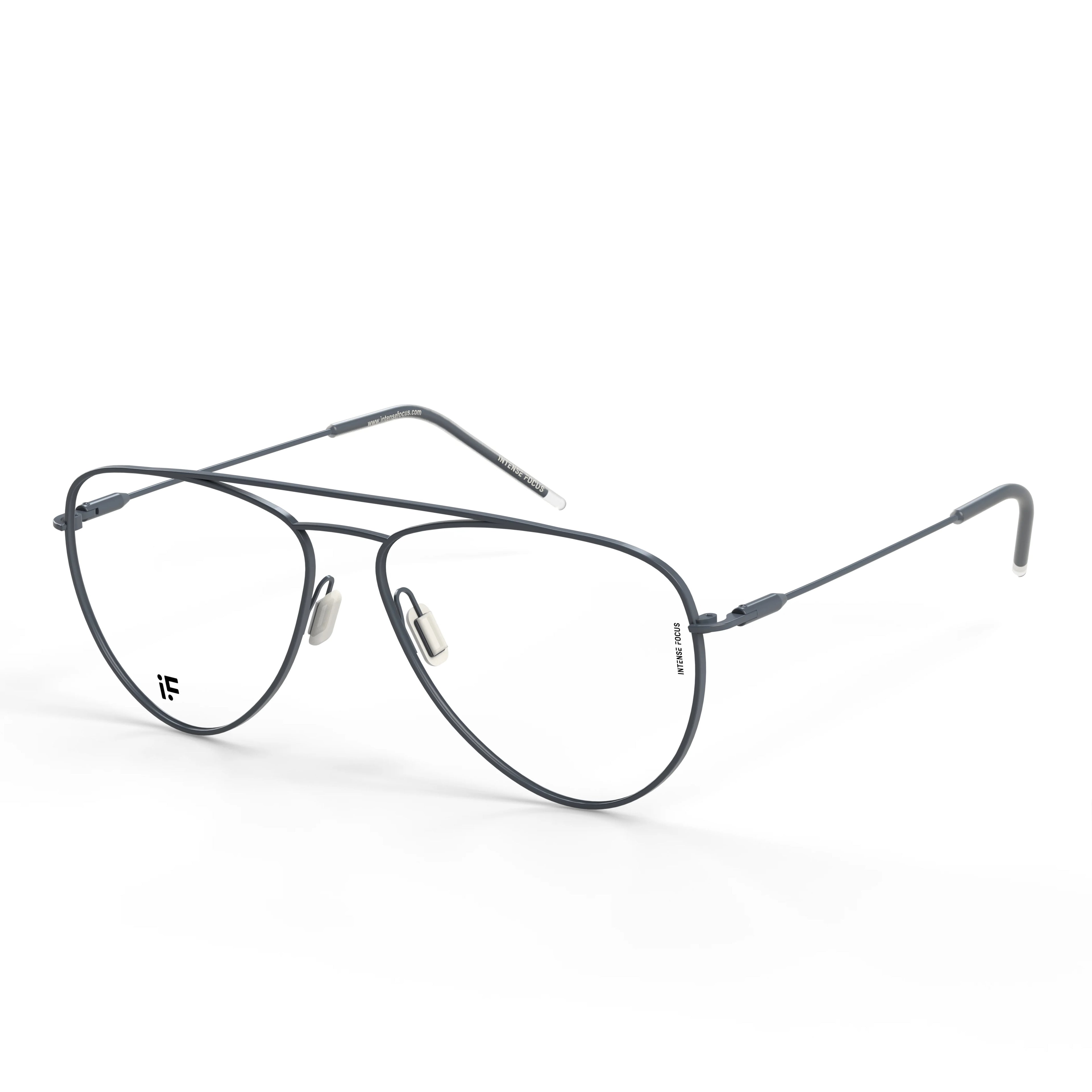 Intense Focus ES1142 (C-F) – Premium Aviator Metal Frame for Men
