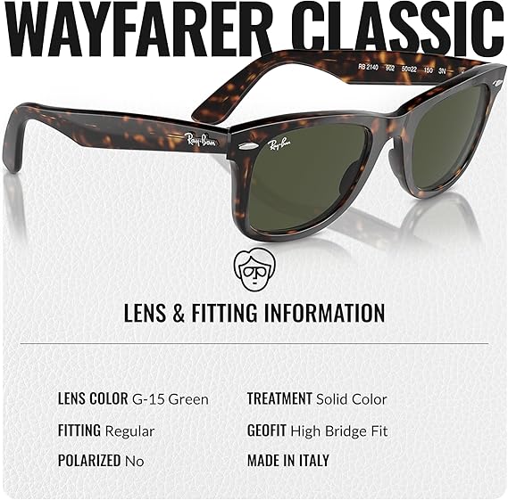 RB2140 ORIGINAL WAYFARER CLASSIC Square Shape Sunglasses