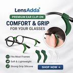 Premium Anti-Slip Ear Clip-On - White