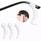 Premium Anti-Slip Ear Clip-On - White
