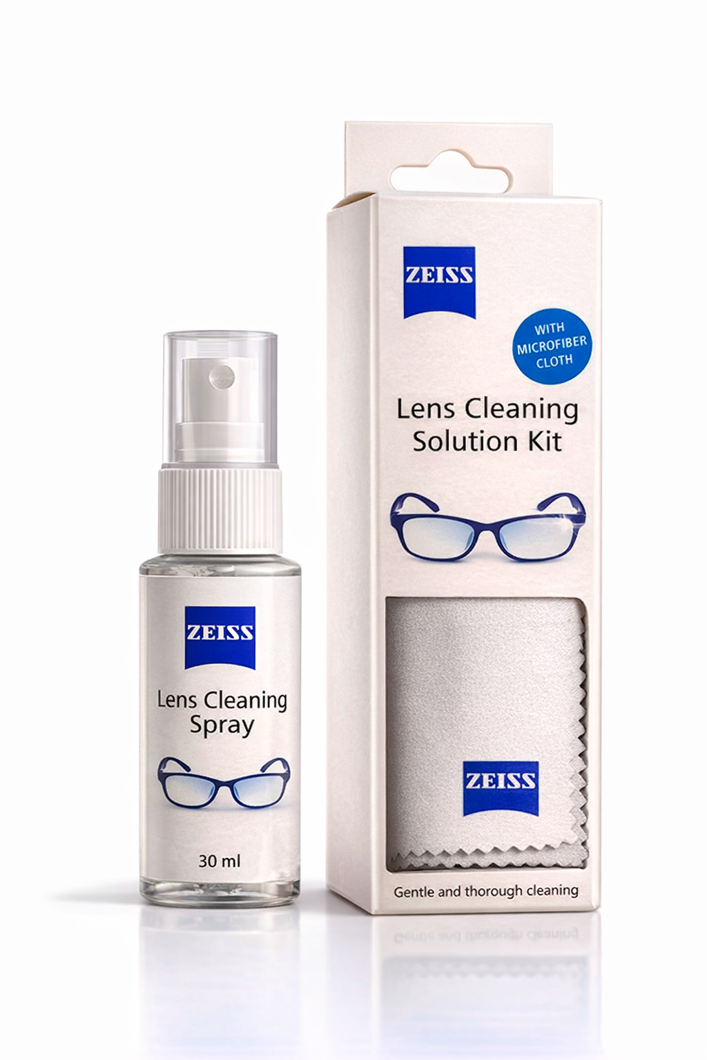 ZEISS Lens Cleaning Solution Kit – Streak-Free Crystal Clear Vision