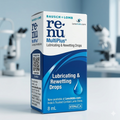 Bausch + Lomb Renu MultiPlus Lubricating & Rewetting Drops (8ml) – Instant Relief for Soft Contact Lenses