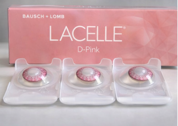 Bausch & Lomb Lacelle® Diamond Daily D-Pink Colored Contact Lenses (10 Lens Pack)