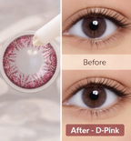 Bausch & Lomb Lacelle® Diamond Daily D-Pink Colored Contact Lenses (10 Lens Pack)