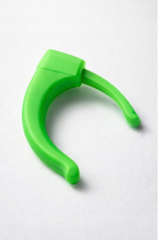 🟢 Premium Anti-Slip Ear Clip-On (Grip Green)