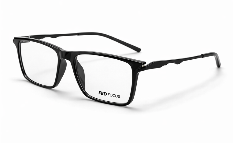 Fed Focus FD320 – Premium Rectangular Eyeglasses
