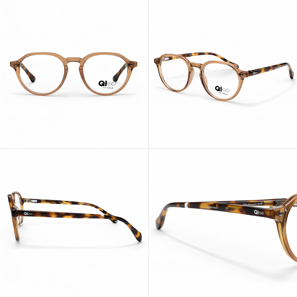 QLOO RD5418 - Black Spectacle for Men and Women