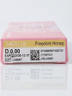 Buy Lacelle Freedom Honey Lenses Online | Daily Disposable Coloured Contact Lenses (10 Pack)