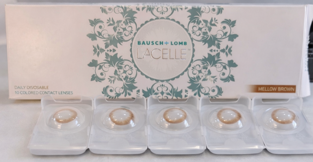 Bausch & Lomb Lacelle® Mellow Brown Daily Disposable Colored Contact Lenses (10 Lens Pack)