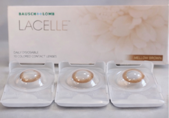 Bausch & Lomb Lacelle® Mellow Brown Daily Disposable Colored Contact Lenses (10 Lens Pack)