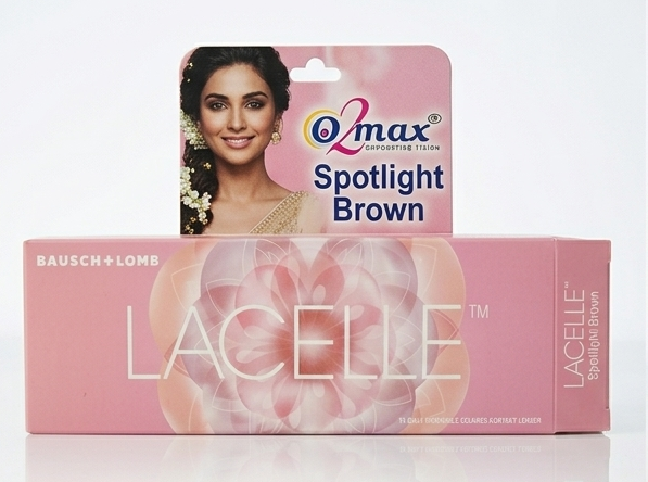 Bausch + Lomb Lacelle Spotlight Brown – Daily Disposable Coloured Contact Lenses (10 Pack)