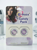O2 Max Violet Contact Lenses (0.00 Power) | Stylish Purple Color Eye Lenses | Candy Pack